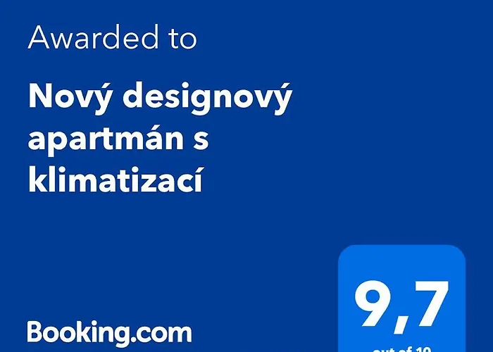 Novy Designovy Apartman S Klimatizaci